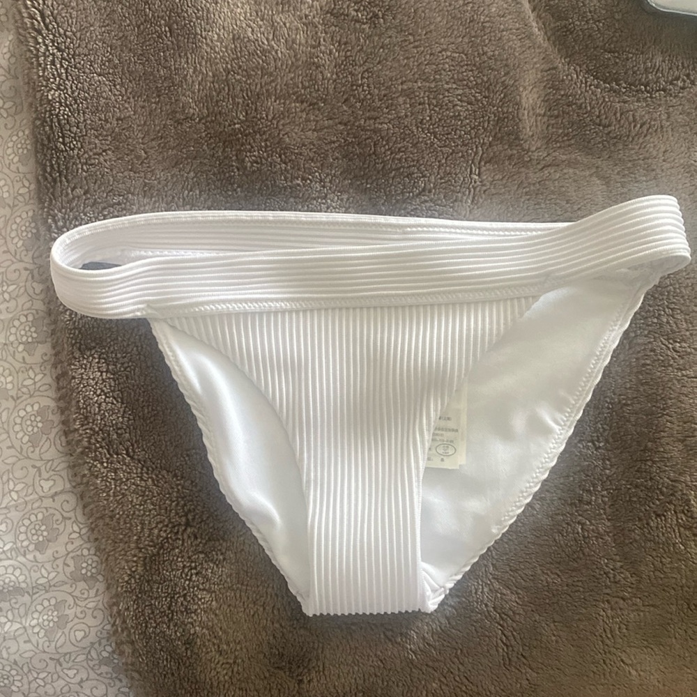 White Hollister Bikini Bottoms